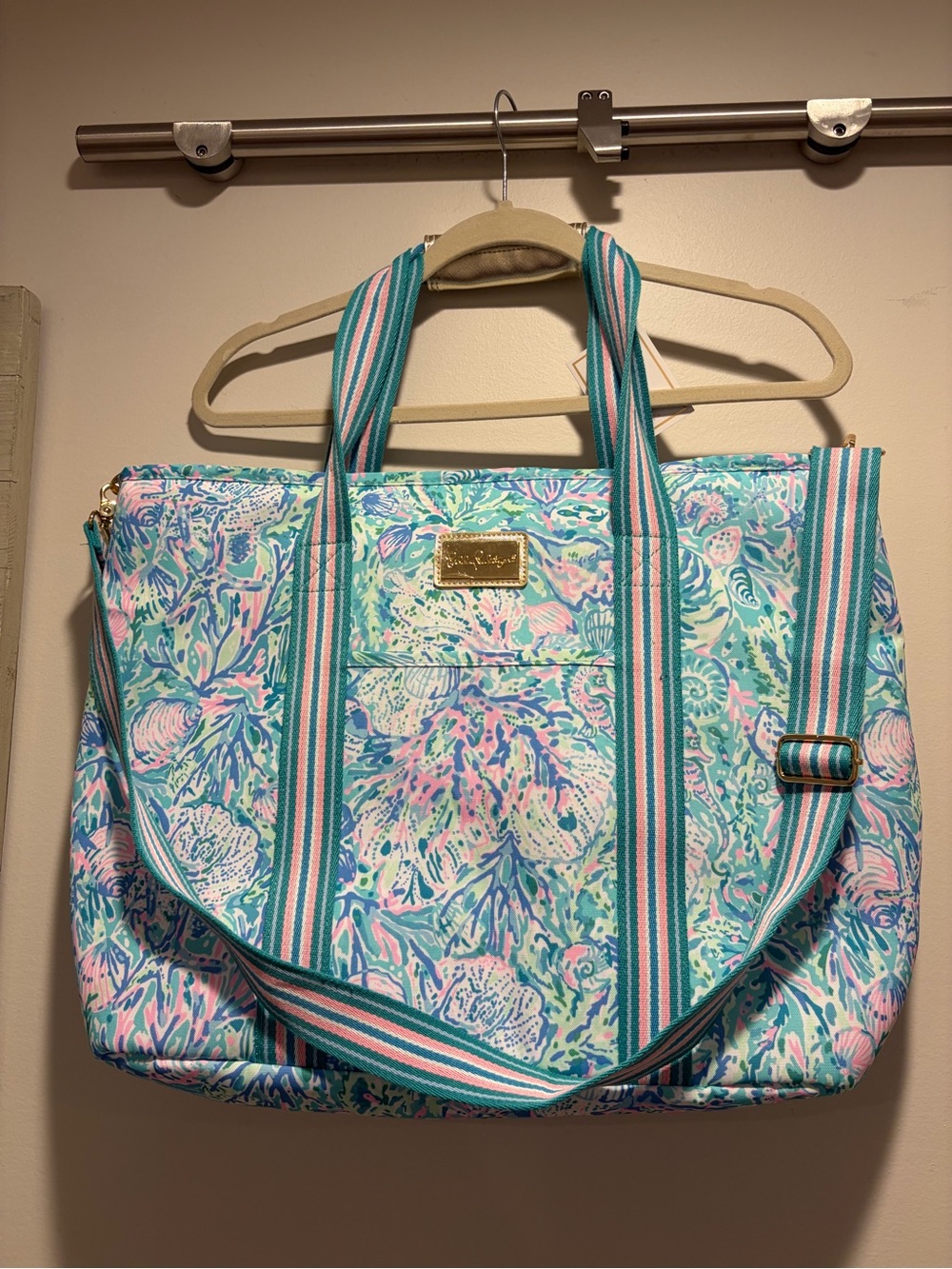 NWT Lilly Pulitzer Aqua Picnic Cooler Bag 🏖️ 🌊